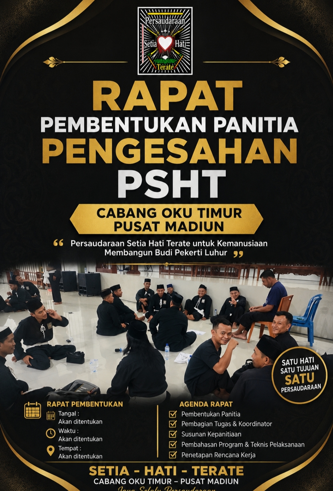 Rapat Pembentukan Panitia Pengesahan Tahun 2026